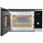 Built-in microwave - CONTINENTAL EDISON - CEMO25GINES - Black Stainless Steel L59.5 x H38.8 x D40.1 cm - 25L - Image 2