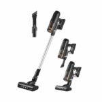 CONTINENTAL EDISON cevc120b cordless stick vacuum cleaner - 2 in 1 - 120 W - Black and gray