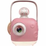 Story Projector - CGV - ZzzMoon 1.5 Pink, Built-in Battery, No Blue Light, Night Light Mode