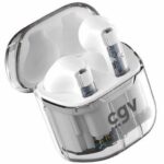 Wireless Bluetooth headphones - CGV - URBAN GHOST (White) - 30h battery life - Touch control - TWS - Image 3