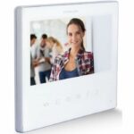 Videophone - CHACON - 2 wires - 7 - White - Ultra Slim - Image 2