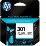 HP 301 Genuine Three-color Ink Cartridge for HP Envy 4505 and HP DeskJet 1050/1512/2548 / 3057A (CH562EE)