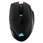 Gaming Mouse - Wireless - CORSAIR - SCIMITAR ELITE RGB Wireless - 16 programmable buttons - 150h battery life - Black (CH-9314311-EU) - Image 2