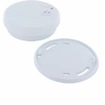 Optical smoke detectors - CHACON - With 9 V alkaline battery - 1 year - White - Image 4