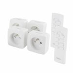 Chacon lot of 4 mini sockets on/off and 2 remote controls (FR) - Image 2
