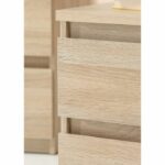 Chelsea 3 -drawer dresser - Chene color - L 77.2 x D 42 x H 79.9 cm - Image 5