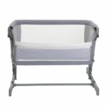 CHICCO Next2Me GO Co-Sleeping Crib - Compact - Foldable - Reclining - 6 Height Levels - Light Grey - Image 3