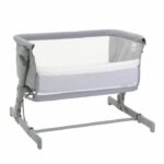 CHICCO Next2Me GO Co-Sleeping Crib - Compact - Foldable - Reclining - 6 Height Levels - Light Grey - Image 5
