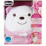 Soft Teddy Bear Plush - CHICCO - Pink - From birth - Image 6