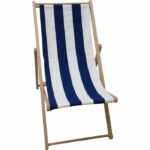 Stapled Chilean - PRIVATE GARDEN - Stripes - Blue / White