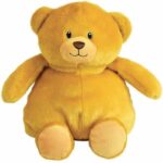 JEMINI Teddy bear hot water bottle - To be heated in the microwave micro clay beads +/- 19 cm - Image 2