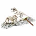 CLEMENTONI Archéo Ludic - T-Rex & Triceratops Phosphorescent - Science & Game - Image 2
