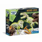 CLEMENTONI Archéo Ludic - T-Rex & Triceratops Phosphorescent - Science & Game