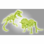 CLEMENTONI Archéo Ludic - T-Rex & Triceratops Phosphorescent - Science & Game - Image 6