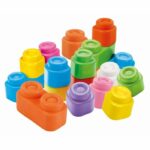 Clementoni - Clemmy Baby - Bag of 40 soft cubes - Unisex - From 9 months - Soft cube ensures safety and can be moved - Image 2
