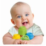 Clementoni - Clemmy Baby - Bag of 40 soft cubes - Unisex - From 9 months - Soft cube ensures safety and can be moved - Image 6