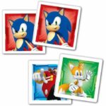 Clementoni - Edukit - Sonic - 4 in 1 learning box - 2 puzzles, 1 memo, 1 set of 6 cubes - Made in Italy - From 4 years old - Image 3