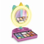 CLEMENTONI - Unicorn makeup mirror - Light ring - Makeup and hair and nail accessories - From 7 years old - Image 2