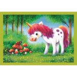 CLEMENTONI - 4 in 1 Puzzle - A Day with Unicorns - Image 5
