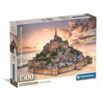 CLEMENTONI - Compact 1500 pieces - Mont Saint-Michel