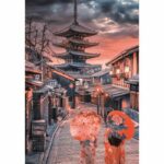 CLEMENTONI - Compact 500 pieces - Evening in Kyoto - Image 2