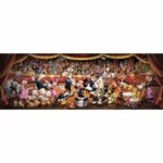 CLEMENTONI - Compact 1000 pieces Panorama - Disney Orchestra - Image 2