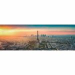 Clementoni - 1000p Panorama Paris - 98 x 33 cm - With poster - Image 2