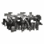 CLEMENTONI - Compact 1000 pieces Panorama - Herd of Giants - Image 3