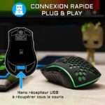 Wireless Gaming Pack - Keyboard + Mouse - French – Bild 4
