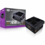 COOLER MASTER MWE Bronze 650W V2 - Power supply 650W - 230V (Certified 80 Plus Bronze 5 years warranty) Flat cables black