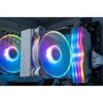COOLER MASTER - Hyper 212 Halo White ARGB - Cooler - TDP 180w - 120 mm - Image 5