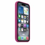 APPLE iPhone 16 - Silicone Case with MagSafe - Fuchsia - Image 5