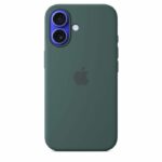 APPLE iPhone 16 - Silicone Case with MagSafe - Lake Green
