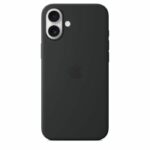 APPLE iPhone 16 Plus - Silicone Case with MagSafe - Black - Image 4