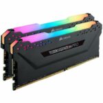 CORSAIR DDR4 PC Memory - VENGEANCE RGB PRO 16GB (2x8GB) - 3600MHz - CAS 18 - Dual Channel Kit (CMW16GX4M2D3600C18)
