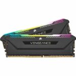 CORSAIR DDR4 PC Memory - VENGEANCE RGB PRO SL 32GB (2x16GB) - 3600Mhz - CAS 18 - Black (CMH32GX4M2D3600C18)
