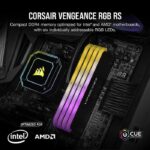 RAM memory - Corsair - revenge RGB RS DDR4 - 16GB 2x8gb DIMM - 3600 MHz - 1.35V - Black (CMG16GX4M2D3600C) - Image 5