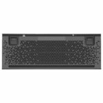 Ultrafin mechanical gaming keyboard - Azerty - Corsair - K100 Air Wireless - RGB LED backlight - Black (CH -913A01U -FR) - Image 5
