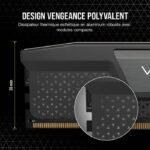 Corsair Vengeance 32GB 2x16gb - DDR5 4800MHz - CAS40 - Black (CMK32GX5M2A4800C40) - Image 2