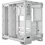 PC case - CORSAIR - 6500X Tempered Glass Mid-Tower Dual Chamber - White - Image 2