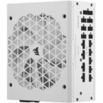 CORSAIR - Power supply - RM1200x Shift White Cybenetics - Fully modular ATX - Gold 80 Plus certified - 1200 watts - Image 4