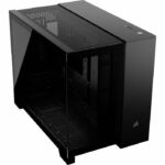 PC case - CORSAIR - 2500X Tempered Glass Micro ATX Dual Chamber - Black - Image 2