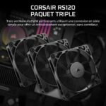 Pack of 3 120mm PWM fans - CORSAIR - RS120 - Image 2