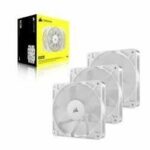 Pack of 3 120mm PWM fans - CORSAIR - RS120 - White - Image 4