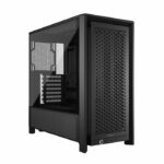 PC Case - CORSAIR - FRAME 4000D Series - Mid-Tower - Black