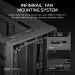 PC Case - CORSAIR - FRAME 4000D Series - Mid-Tower - Black - Image 5