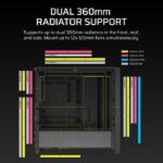 PC Case - CORSAIR - FRAME 4000D Series - Mid-Tower - Black - Image 6