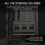 PC Case - CORSAIR - 5000T Series - Mid-Tower - Black - Image 6
