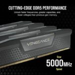 RAM memory - CORSAIR - Vengeance DDR5 - 64GB 2x32GB DIMM -5200MT/s - Intel XMP - 1.25V - Black (CMK64GX5M2B5600C40) - Image 3