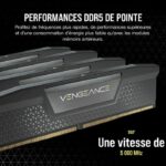 RAM Memory - CORSAIR - Vengeance DDR5 RAM 64GB (2x32GB) 6400MHz CL32 Intel XMP Compatible iCUE - Black - Image 3